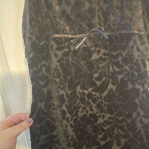 Black Velvet Flower Mini by Morbid Threads